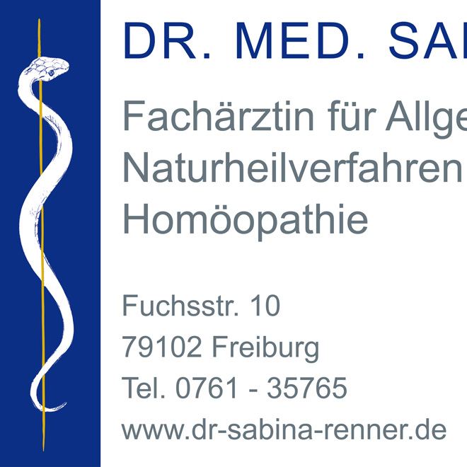 Visitenkarte Dr. Sabina Renner